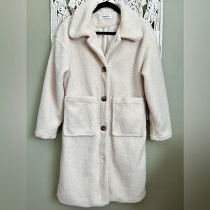 Cream Teddy Coat